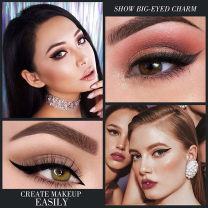 Buy 1 Get 1 Free🎉Natural Black Long Wear Gel Eyeliner Cream, Waterproof, Natural formula, safe and harmless, Mild & Easy To Remove