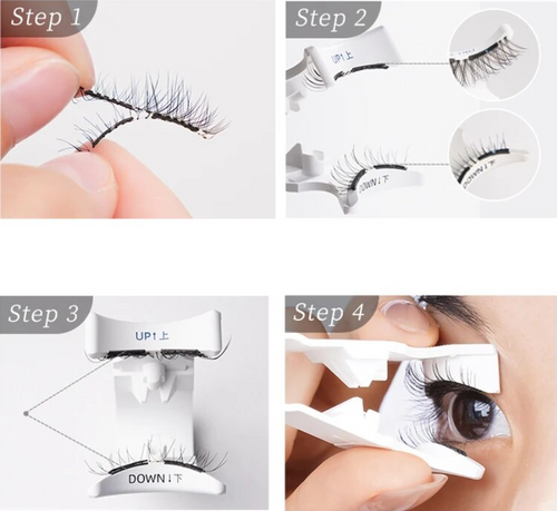 🔥LAST DAY 70% OFF🔥 - Reusable Magnetic Eyelashes