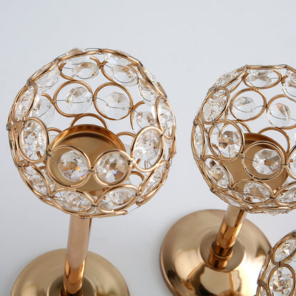 Crystal Hollow Candle Holder
