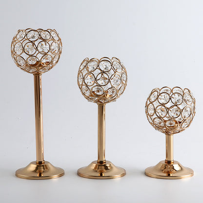 Crystal Hollow Candle Holder