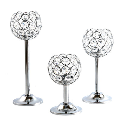 Crystal Hollow Candle Holder