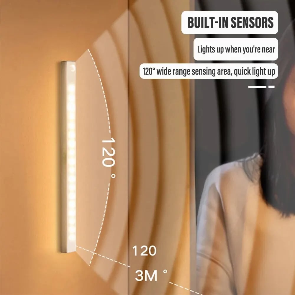 🔥LAST DAY SALE 40% OFF - 💡 Punch-free Smart Sensor Magnetic Rechargeable LED Lights