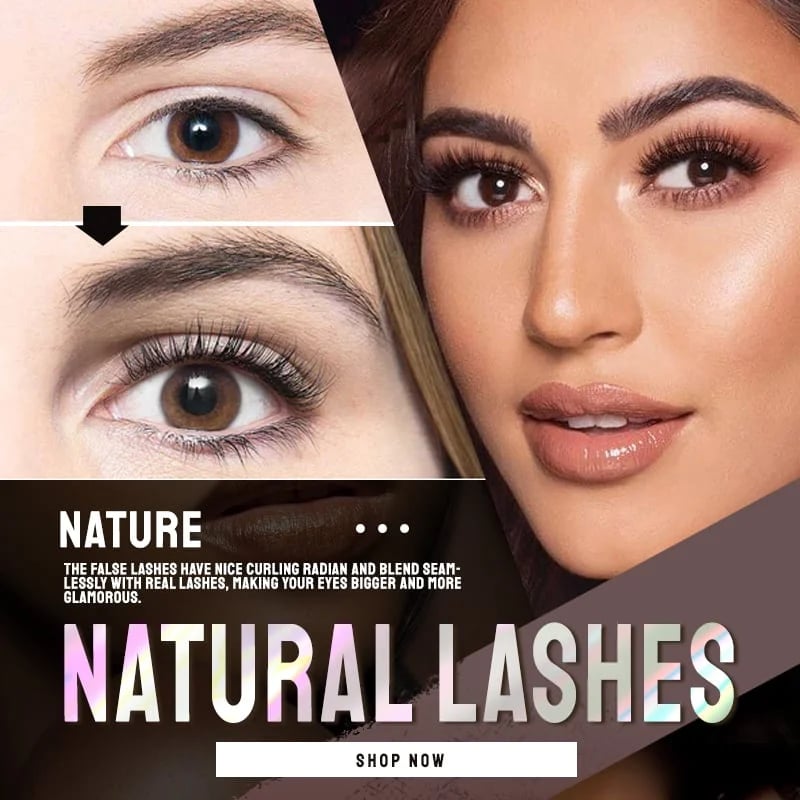 🔥Last Day 40% OFF🔥-Reusable Self Adhesive Eyelashes（Buy 1 Get 1 Free）