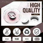 🔥Last Day 40% OFF🔥-Reusable Self Adhesive Eyelashes（Buy 1 Get 1 Free）