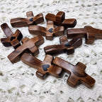Handcrafted Wooden Cross My Heart