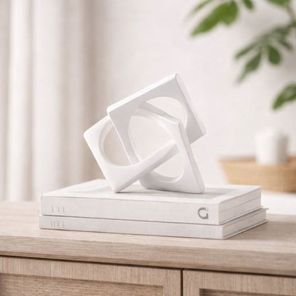 Modern Abstract Geometry Sculpture