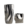 Sculptural Metal Vase