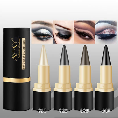 Buy 1 Get 1 Free🎉Natural Black Long Wear Gel Eyeliner Cream, Waterproof, Natural formula, safe and harmless, Mild & Easy To Remove