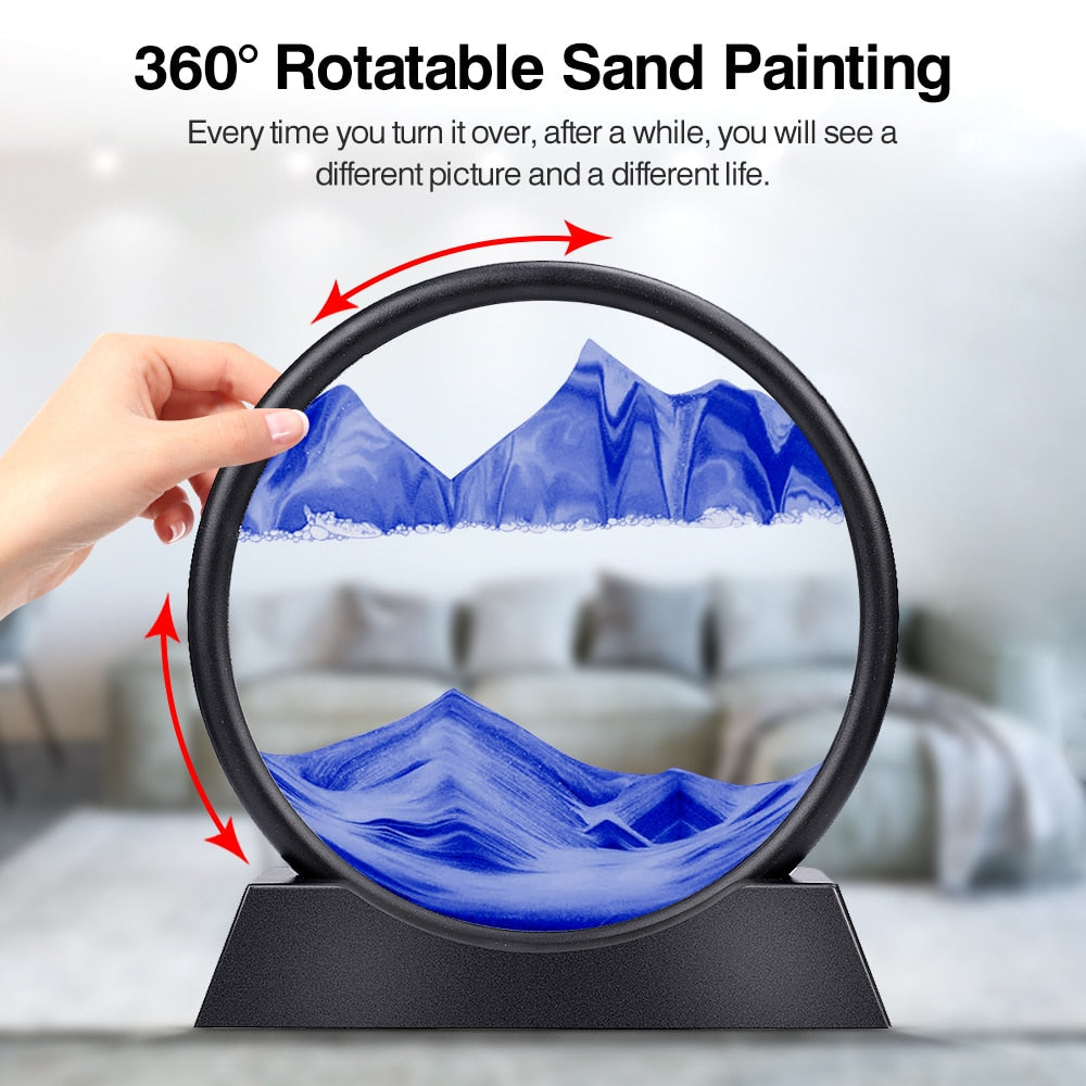 🔥LAST DAY SALE 40% OFF-3D Hourglass Deep Sea Sandscape