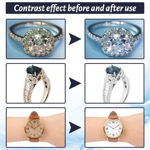 🔥Last Day 49% OFF🔥Portable Ultrasonic Multi-Function Cleaner for All Jewellery