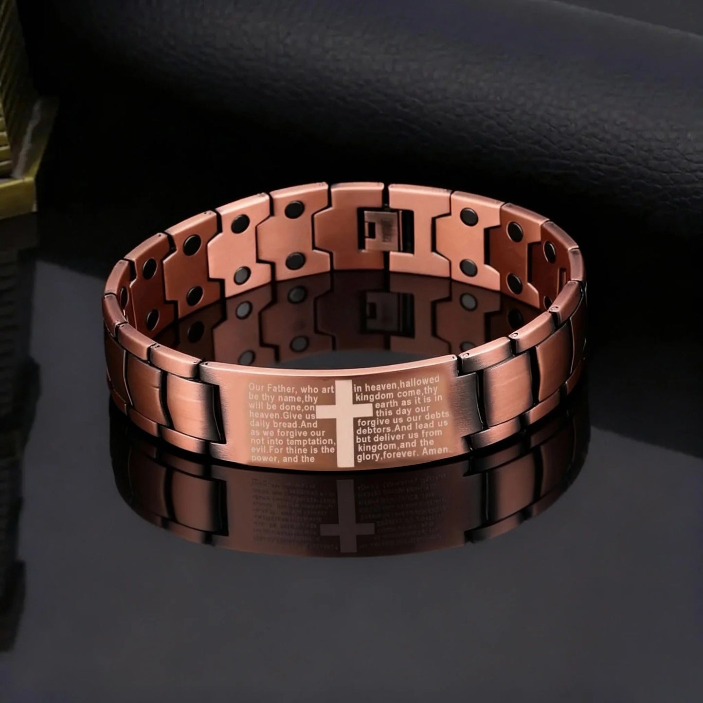 🔥LAST DAY 40% OFF🔥-100% Pure Copper Magnetic Power Bracelet — Boost Circulation, Banish Fatigue